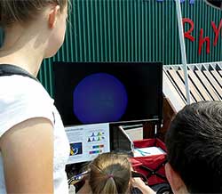 Observing ultraviolet light